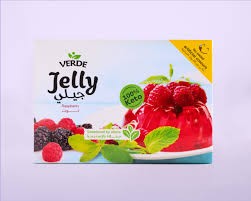 جيلي بنكهة التوت بدون سكر 15غم